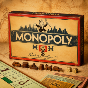 Vintage Monopoly Board Game — Classic 1935 Edition Reproduction
